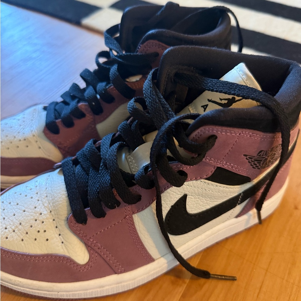 Nike Air Jordan purple suede